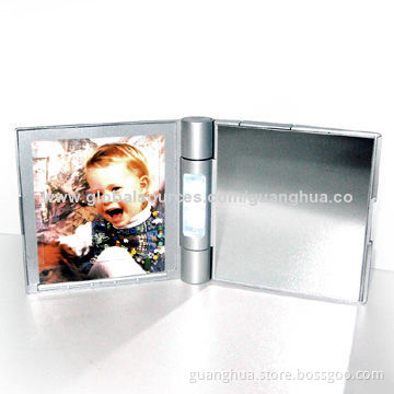 Photo Picture Frame with Mirror and Mini Flashlight